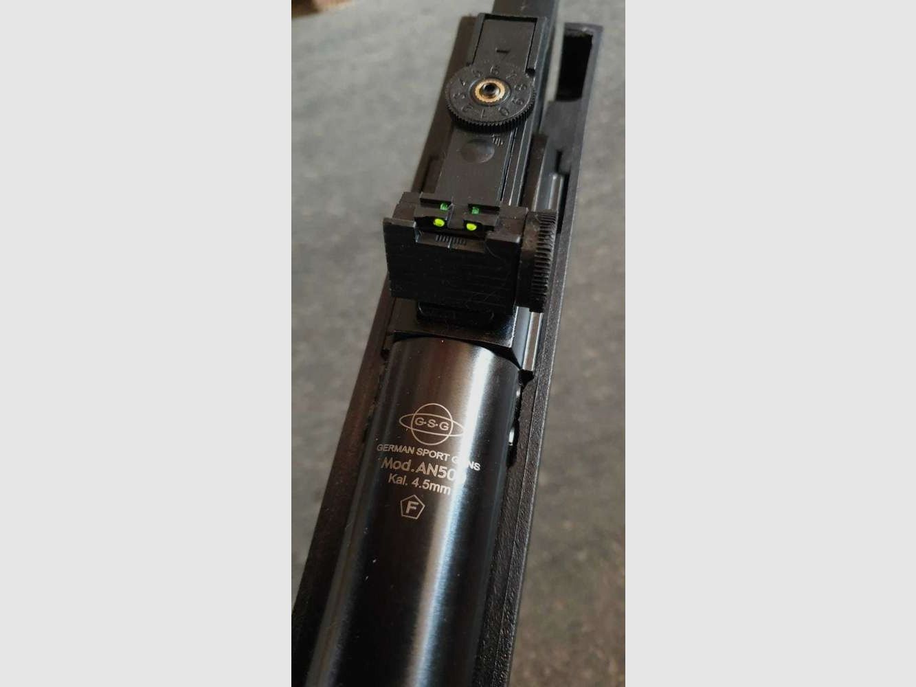 GSG AN 500 Luftgewehr 4,5 mm mit viel Zubehör 