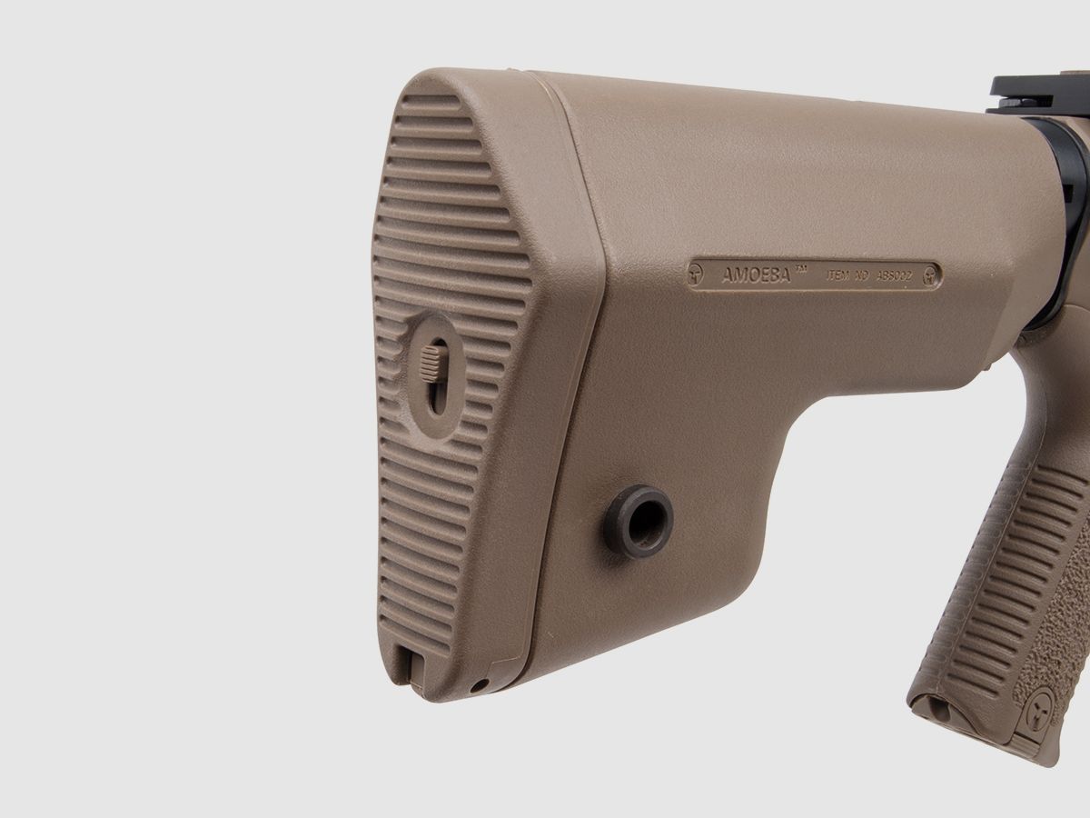 Amoeba M4 009 Terra Scura 6mm - Airsoft AEG < 0,5 Joule, immagine 7 di 15