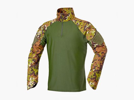 COMBAT SHIRT HALF ZIP Vegetato Italiano