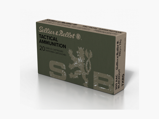 300 AAC Blackout S&B TXRG 110gr VE20