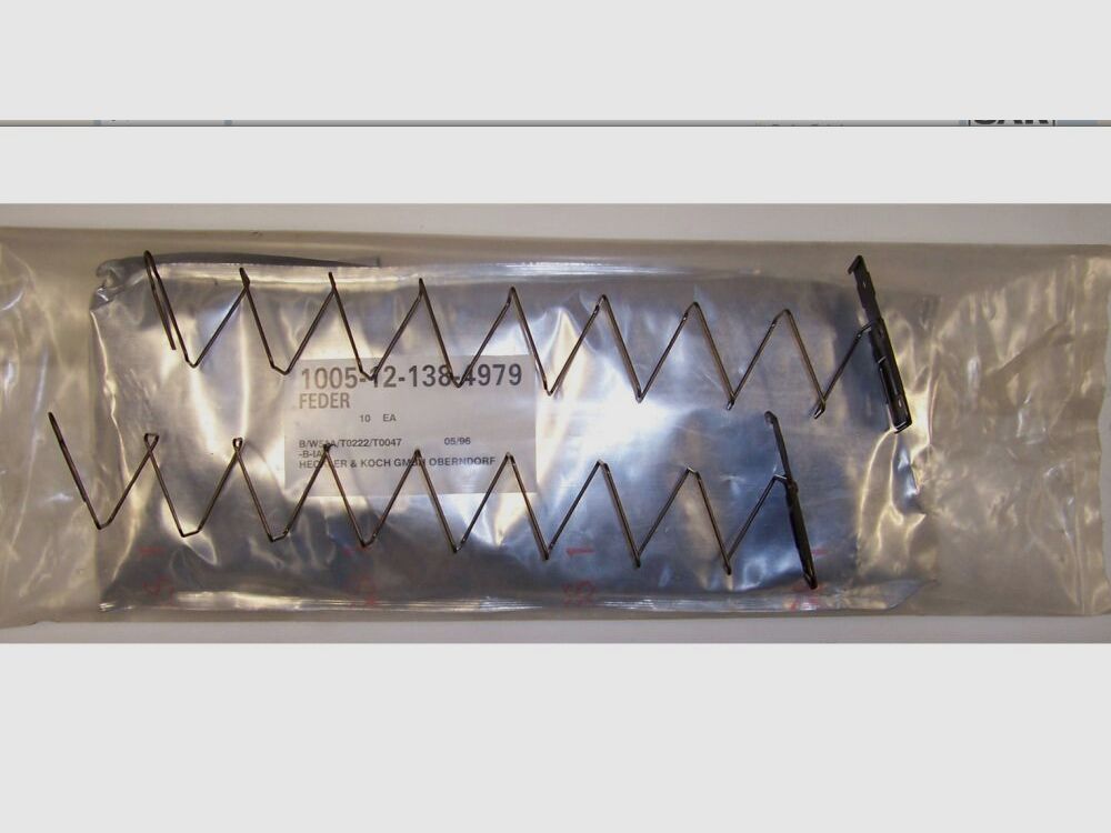 Feder Zubringer Stangenmagazin G3 NUOVO H&K Heckler und Koch GmbH Oberndorf a.N.