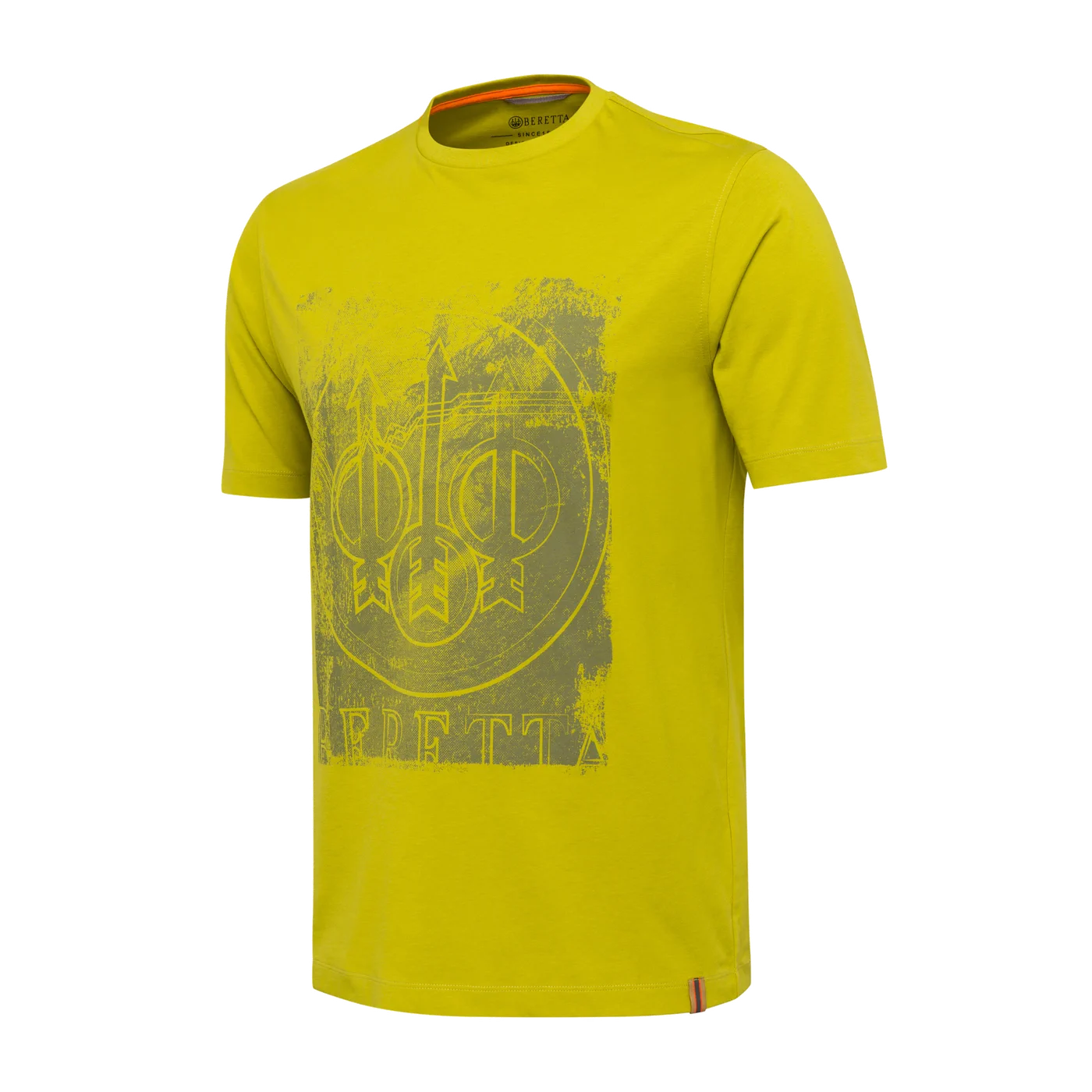 Beretta T-shirt logo Citronelle TS871