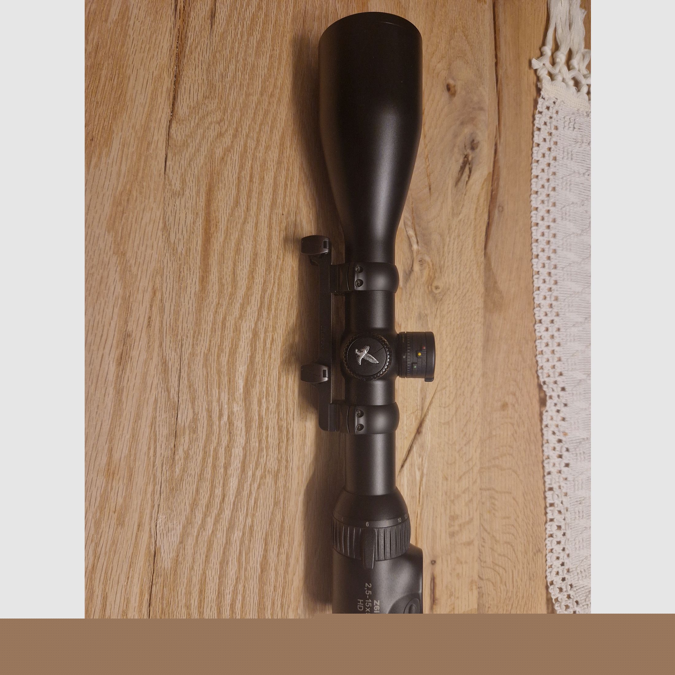 Swarovski z6i 2,5-15×56 mit ASV und Blaser Sattelmontage