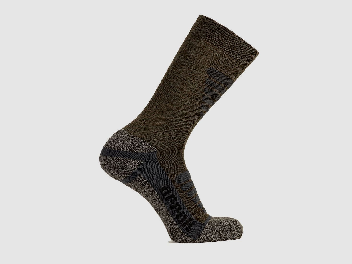 Chaussettes de randonnée Arrak Outdoor vert olive 35-37