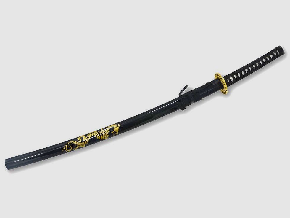 Katana pencil including sword stand