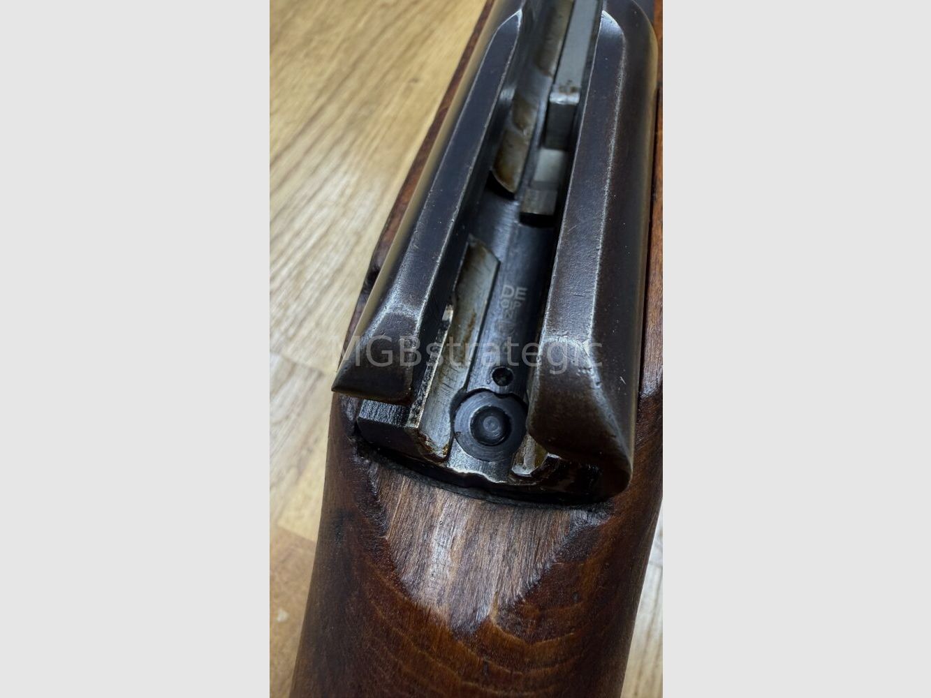Radom WZ.48 - fucile da addestramento Mosin Nagant polacco prodotto nel 1950 - il “11” si trova nell’ellisse sul ponte della carcassa (produzione polacca), immagine 8 di 10