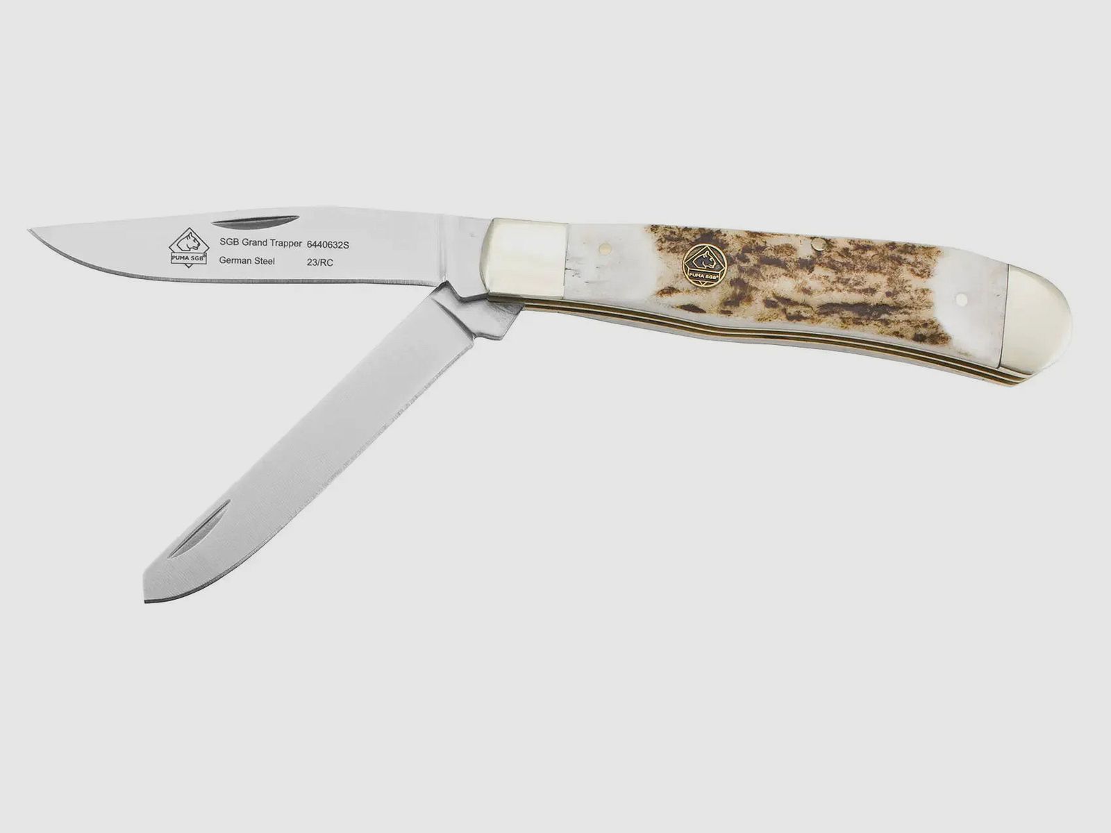 PUMA SGB grand trapper, corno di cervo