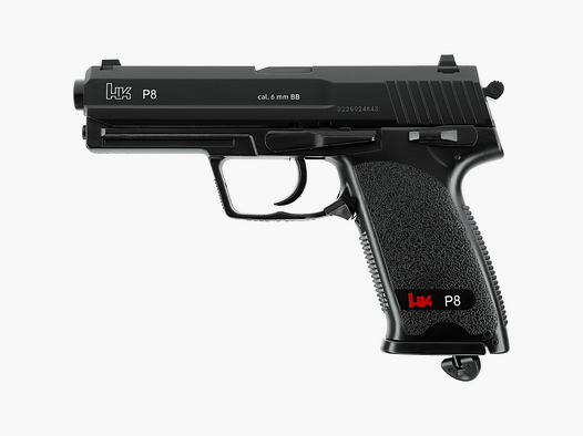 H&K P8 Co2 Airsoft in nero -F-