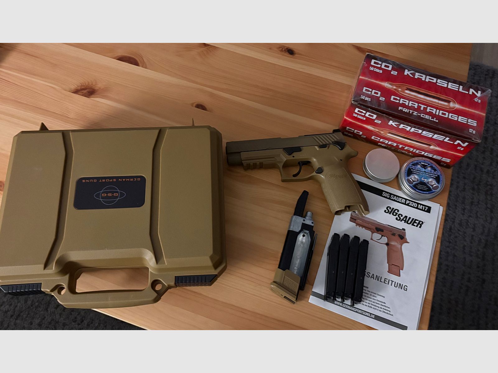 Sig Sauer P320 M17 Luftpistole 