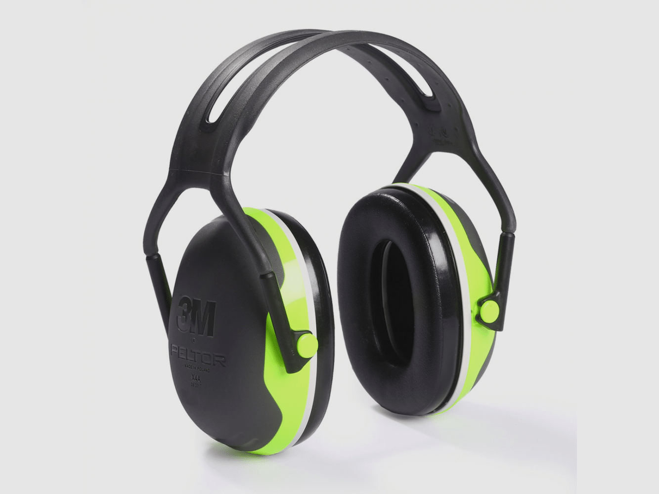 Peltor X4A jaune fluo