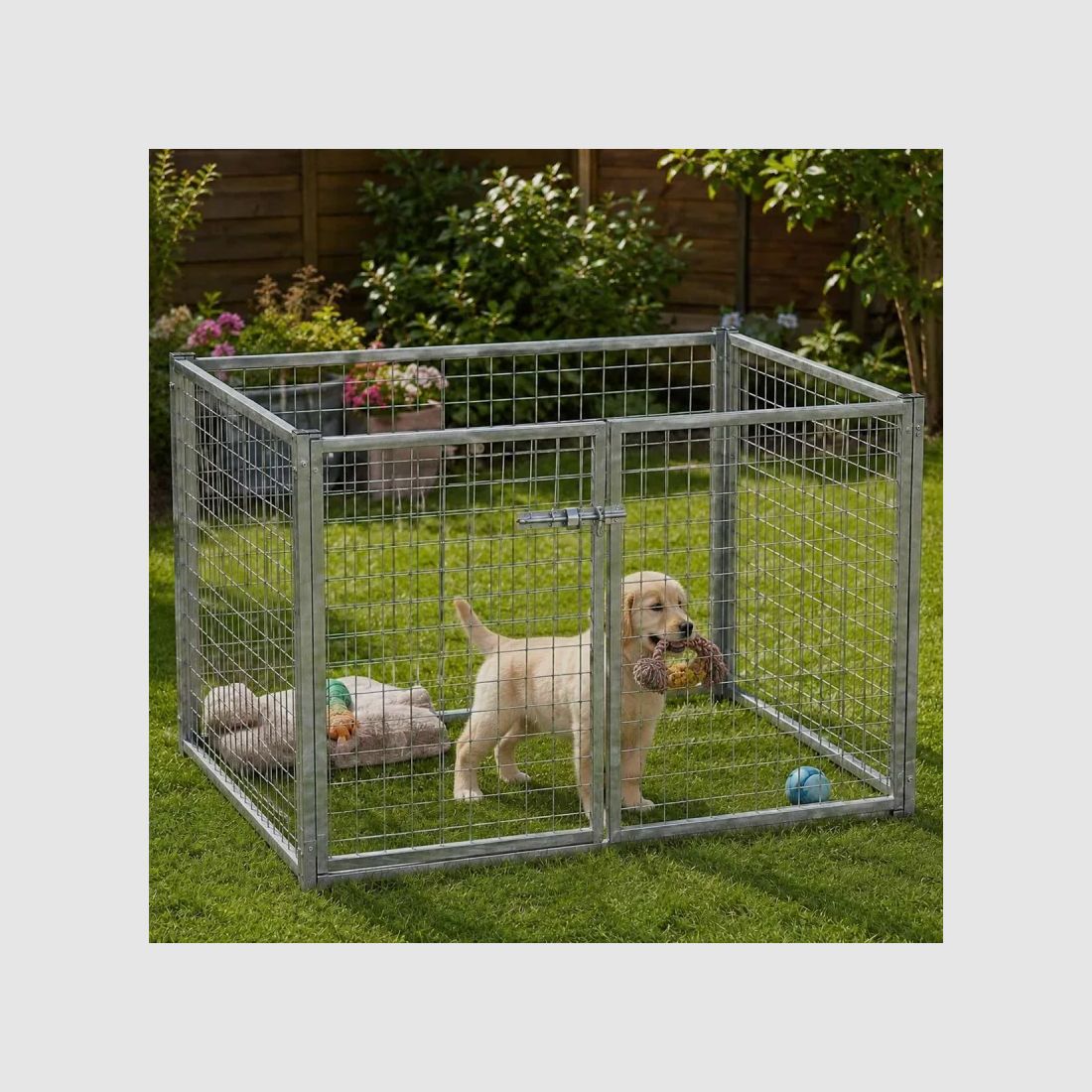 Square puppy playpen kit 1 x 1 m, image 1 of 11