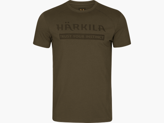 Härkila Logo S/S T-shirt Men Willow Green M
