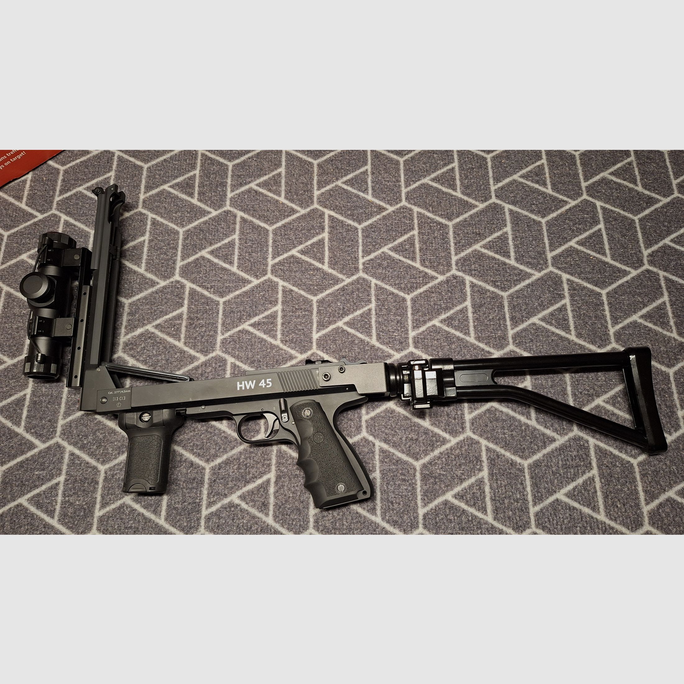 Weihrauch HW 45 Taktischer Pistolenkarabiner!