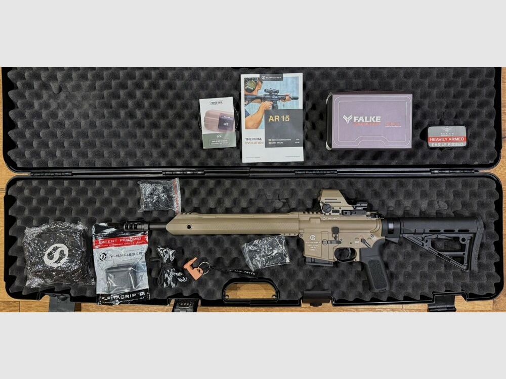 Schmeisser AR15 M4FL FDE approvato per uso sportivo