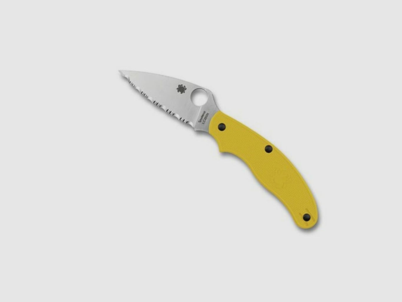 Navaja Spyderco UK Penknife Salt LC200N Amarillo, imagen 1 de 3