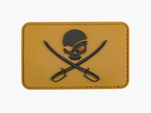 MFH MFH 3D Patch Skull with Swords