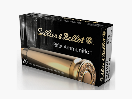 308 Winchester S&B PTS 180gr VE20
