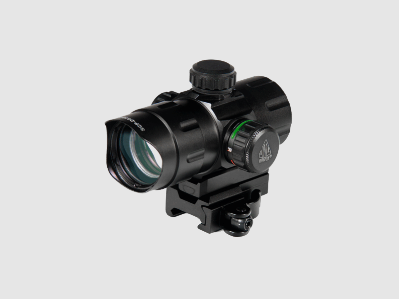 UTG 4.2 ITA Visor de punto rojo/verde con montaje QD SCP-DS3840W