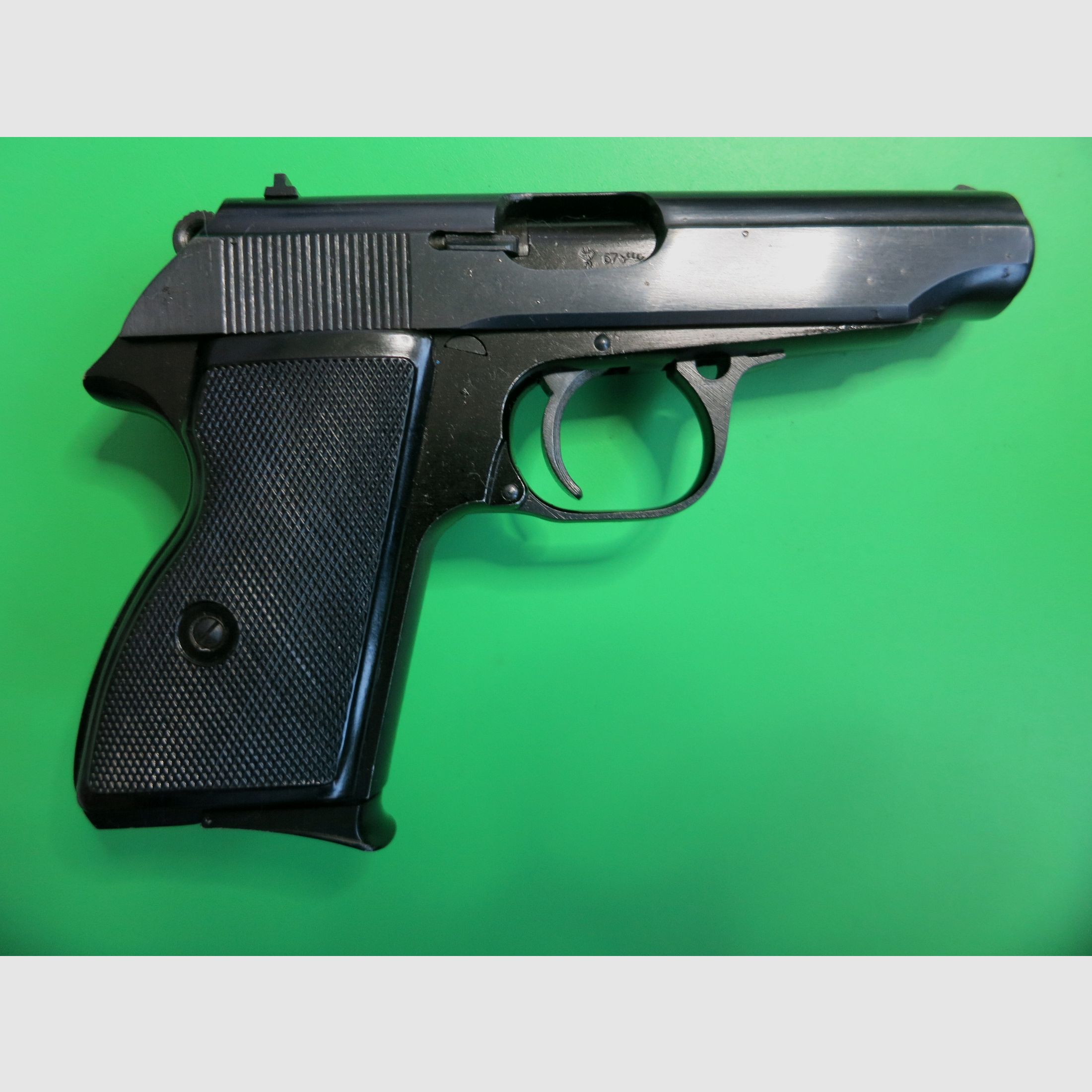 Halbautomatische Pistole, HEGE AP66, Kal. 7,65 mm Browning (.32 ACP), Sammlerwaffe       #89, Bild 5 von 8