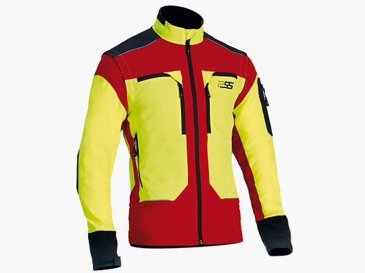 PSS X-treme Vario Stretchjacke gelb/rot