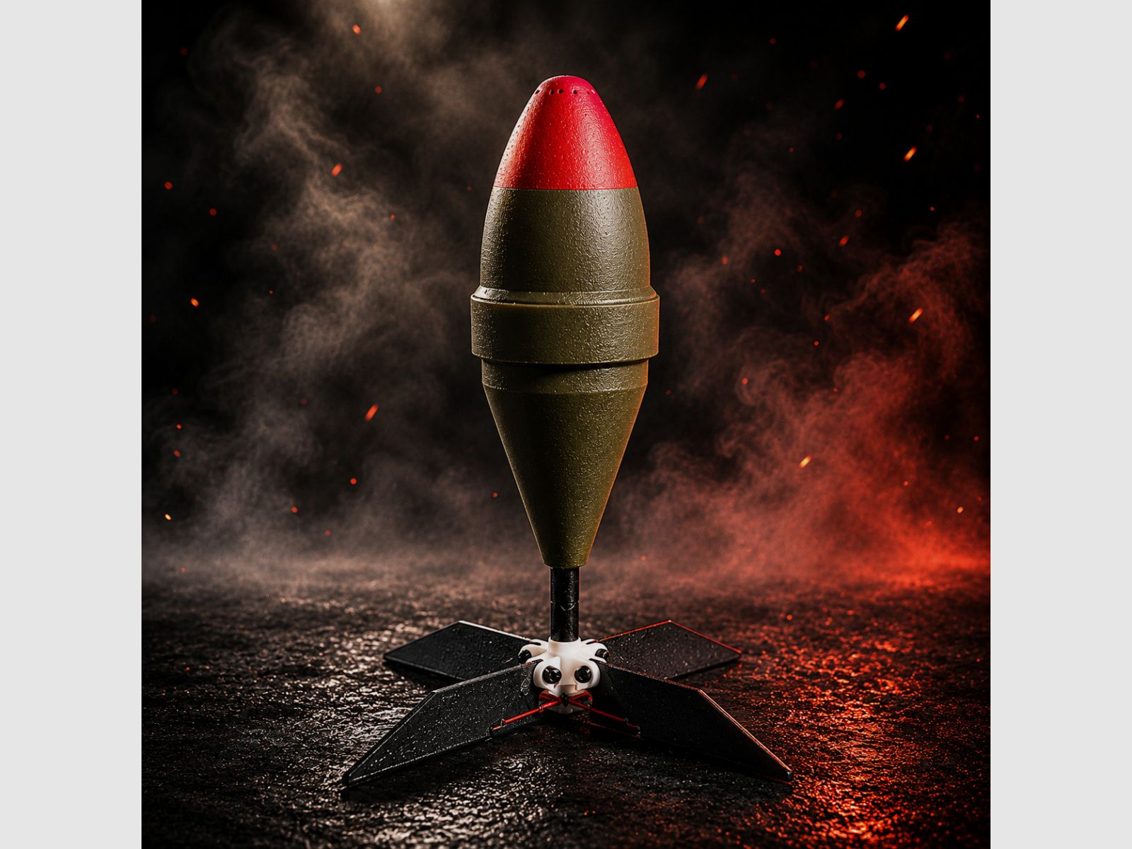 Rockets Stingray AT4 avec projectile de marquage (pack de 4)