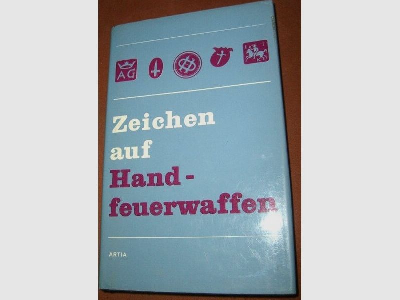 Zeichen auf Handfeuerwaffen J. Gargela, Z. Faktor, 1985