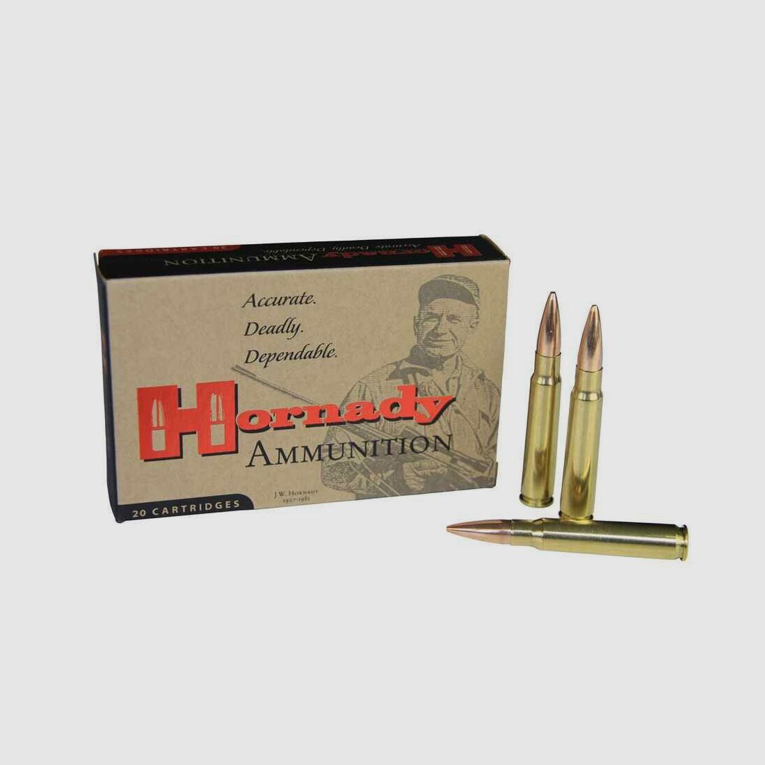 SONDERANGEBOT !! HORNADY 8x57 IS MATCH BTHP 196 grs.