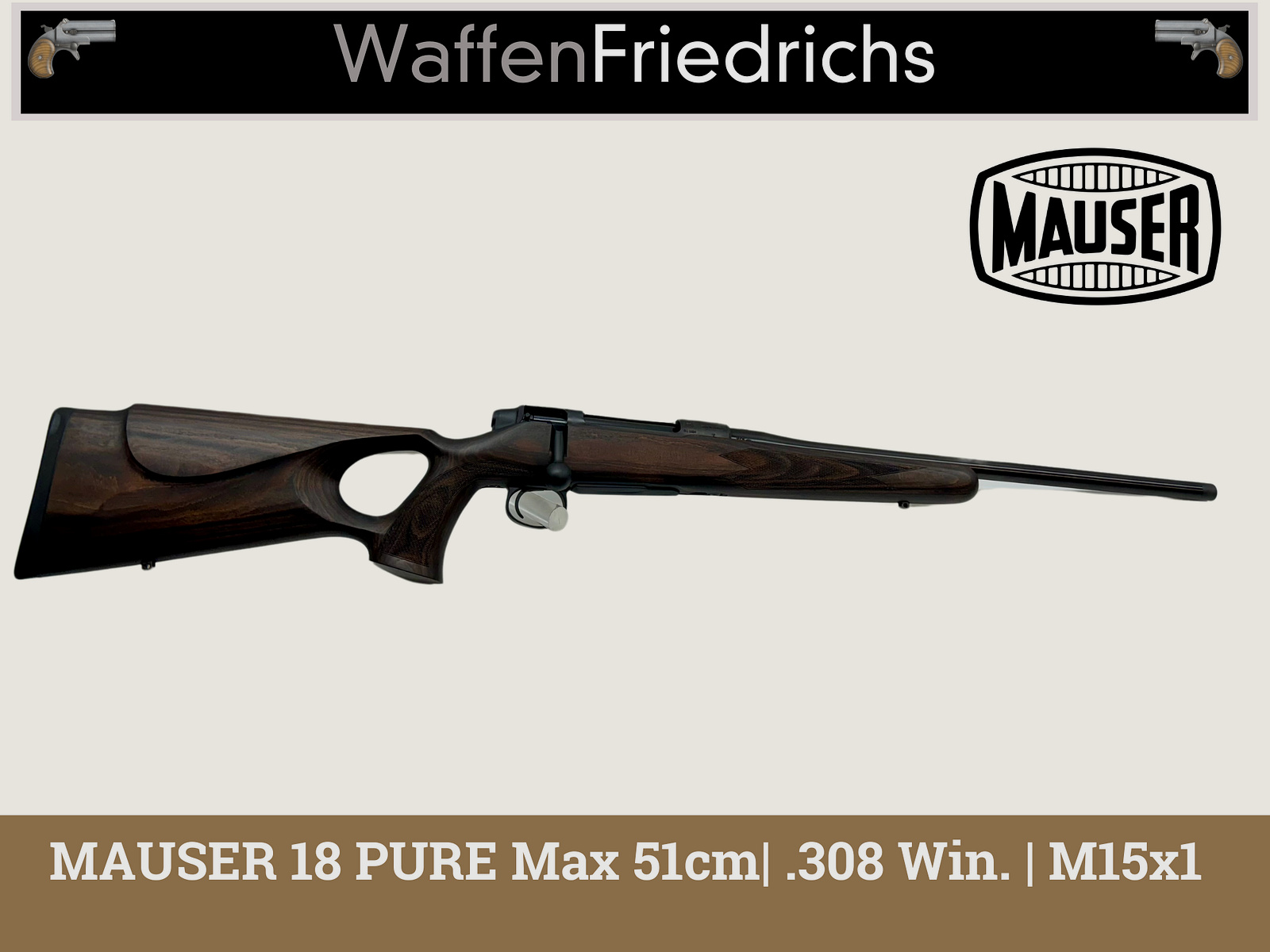 Mauser M18 Pure Max - DEAL - WaffenFriedrichs