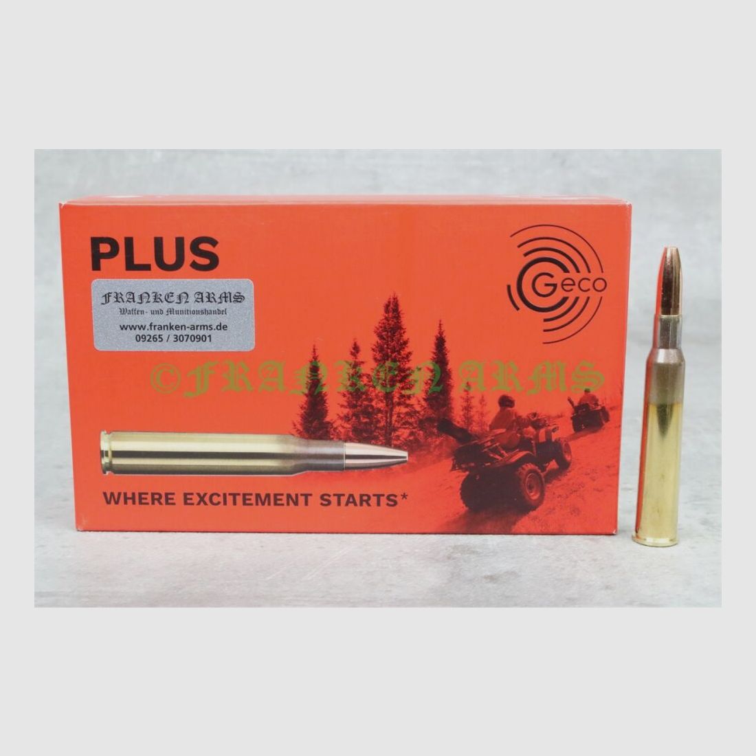 Geco Plus 7x65R 170gr. 11,0g 20 piezas precio por cantidad