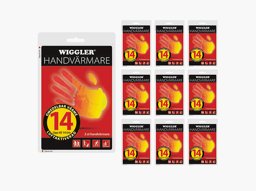 Wiggler hand warmers 10 pairs