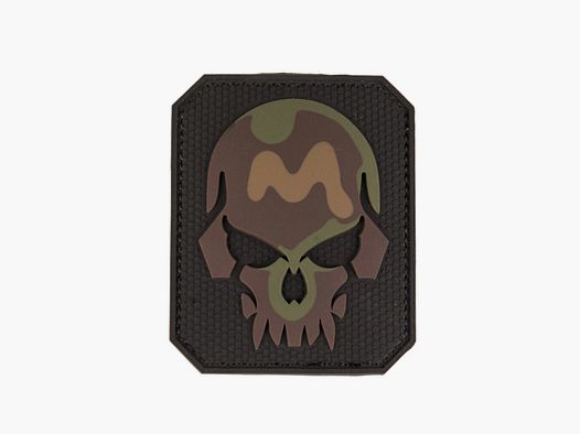 3D Skull PVC Patch camo