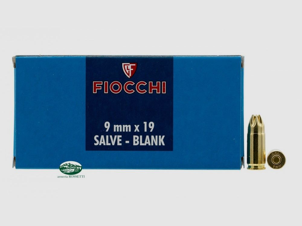 FIOCCHI Platzpatronen Kal. 9x19 (9mm)
