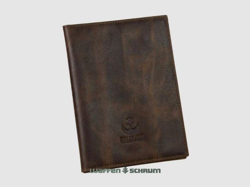 Waldkauz Jagdscheinetui aus Leder