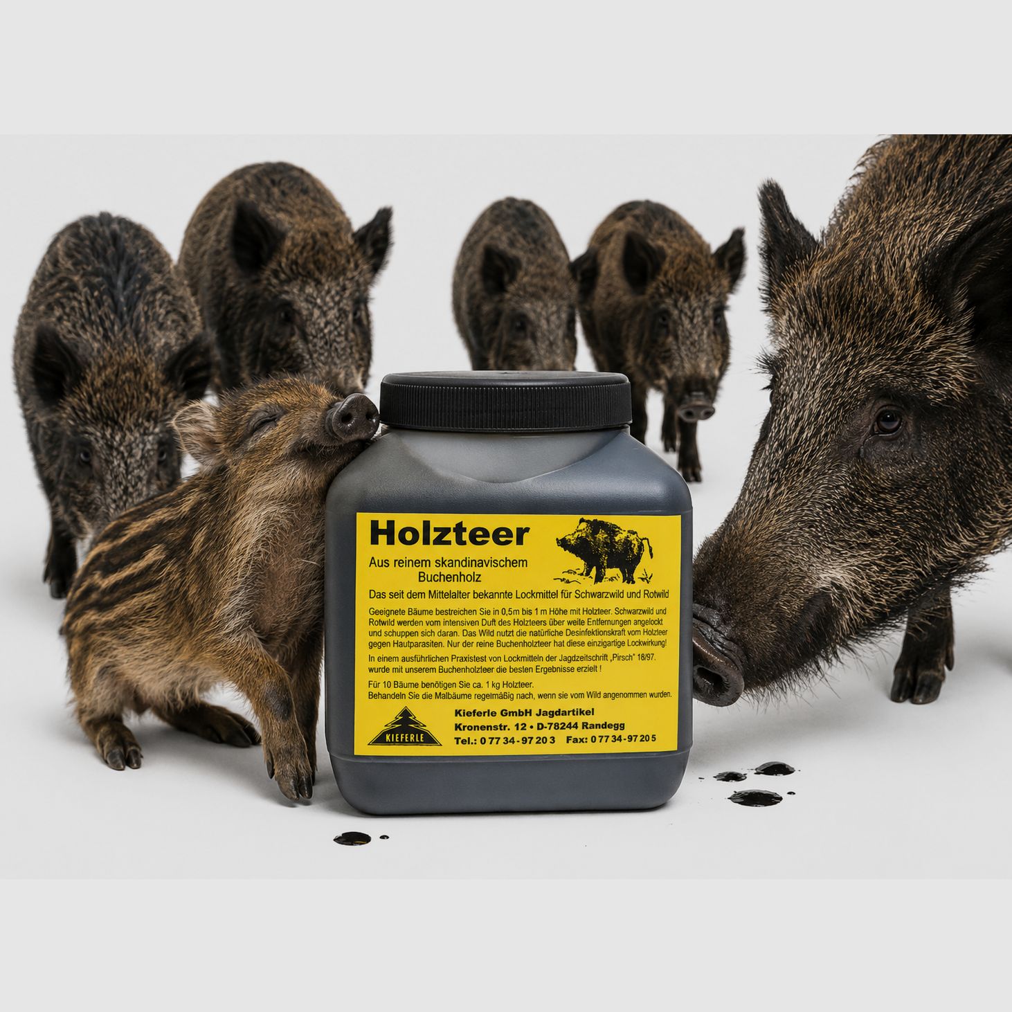 Kieferle - Original skandinavischer Premium Buchenholzteer