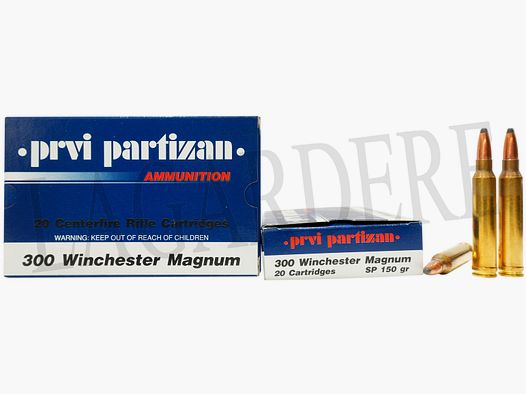 PRVI PARTIZAN A-116 150 GRS / 9.7 G (Patrone mit Geschoss)