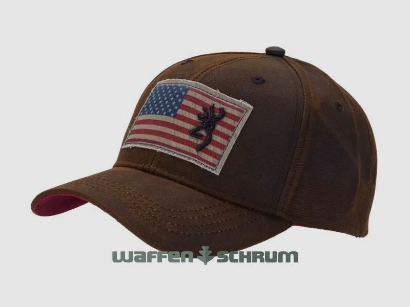 Browning Cap Liberty Wax Dark Brown