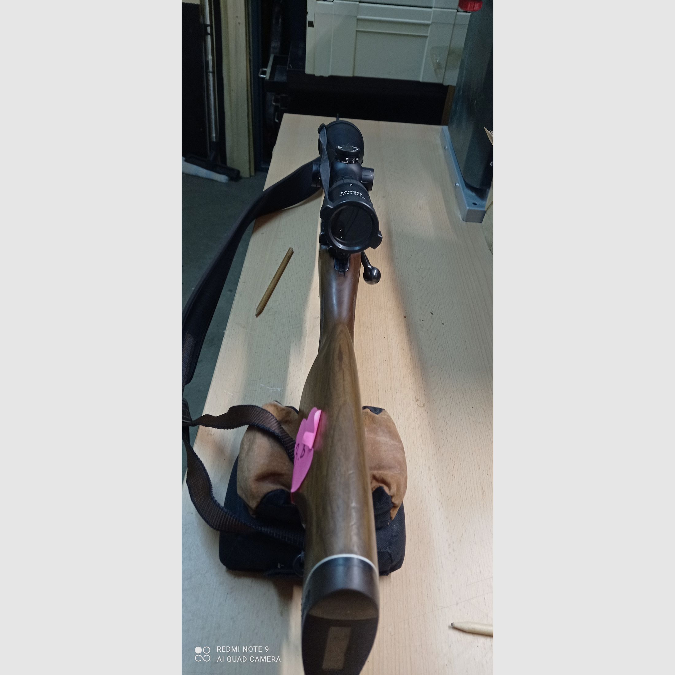 Repeater rifle RWS 98 9.3x63 with scope Steiner Ranger 4-16x56