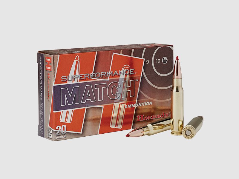 Hornady Superformance Match 5.56 NATO 4.9g BTHP Match