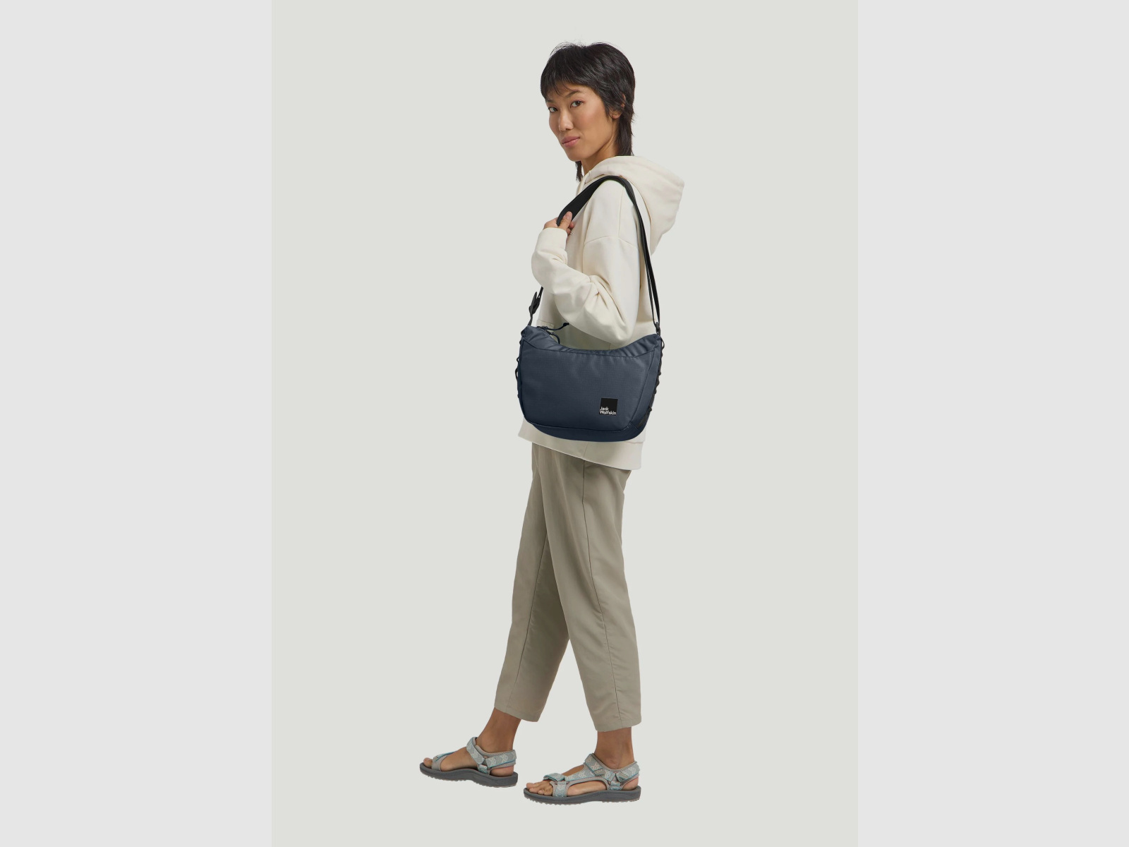 JACK WOLFSKIN Rose Shoulder Bag Midnight Sky