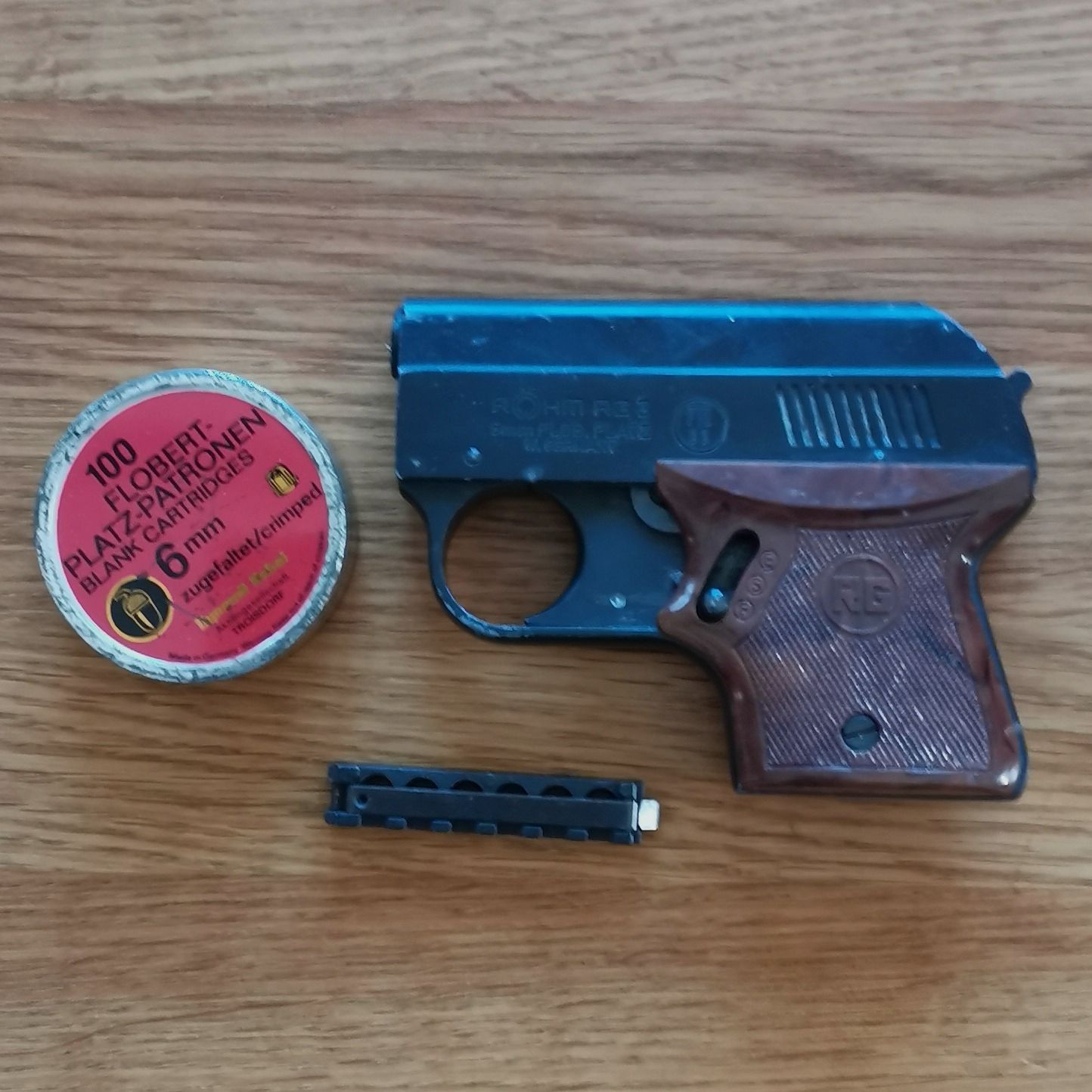 Röhm blank firing pistol RG 3, cal. 6mm Flob. blank