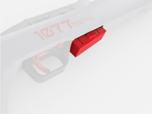 Magazinhalter fĂĽr CO2 Gewehr Crosman 1077 Freestyle rot