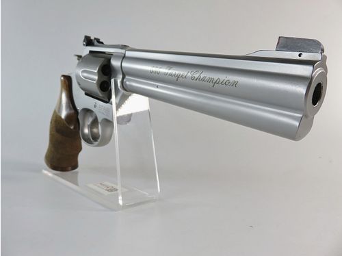 Revolver Smith & Wesson Mod 686-5 Target Champion | .357 Mag. | 6 Zoll | Nill-Griff | Top-Zustand