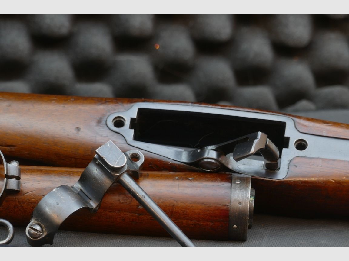 Schmidt Rubin 1889 – 7,5x53,5 GP90 – numeracja zgodna - karabinek z prostym ruchem bolca