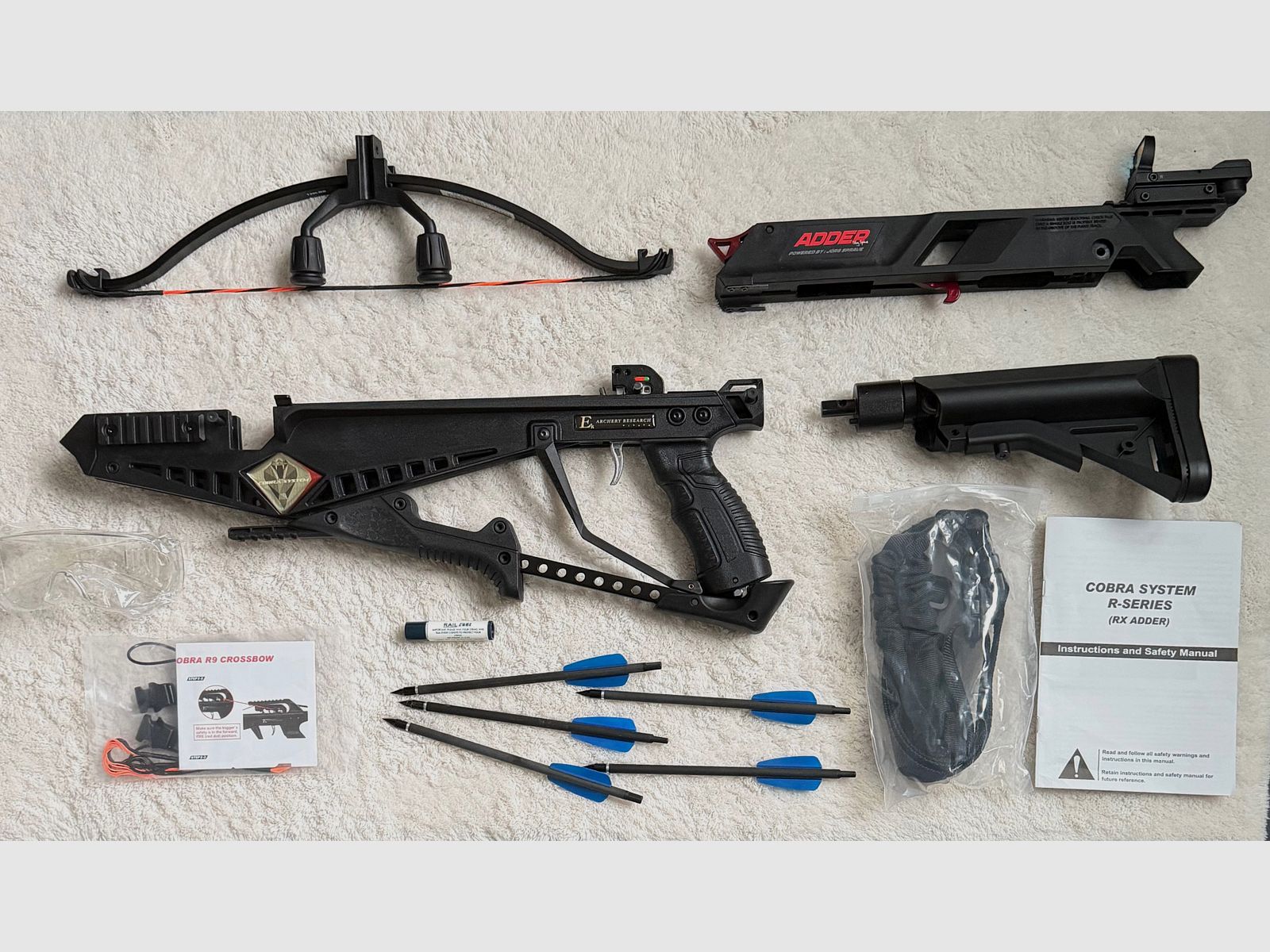 Repetier-Armbrust Cobra System RX Adder, 270 FPS, 130 LBS