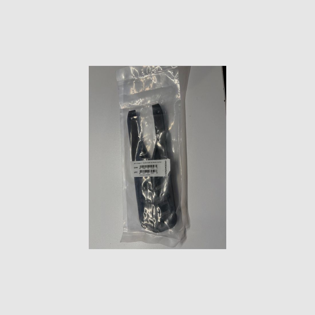 Steambow | AR-6 Stinger II – Parti laterali neri per il calcio anteriore (Set - sinistra + destra) - NUOVO/CONFEZIONE ORIGINALE + Parti laterali BONUS