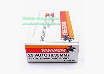 Winchester - USA munición para pistolas .25ACP/6,35mm