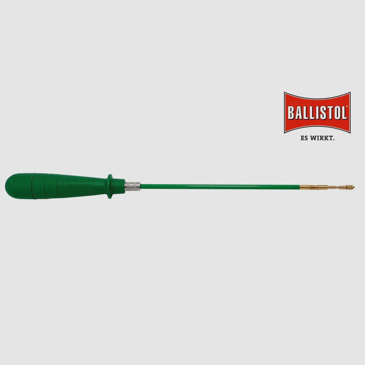 Ballistol stalowy pręt czyszczący krótki 22 cm z akcesoriami