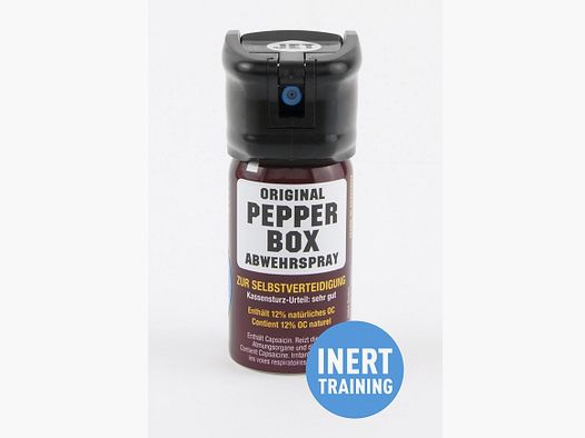 TRAININGS Abwehrspray / Pfefferspray 40ml Pepper Box