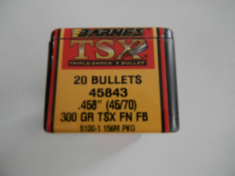 .458 Barnes TSX Geschoße