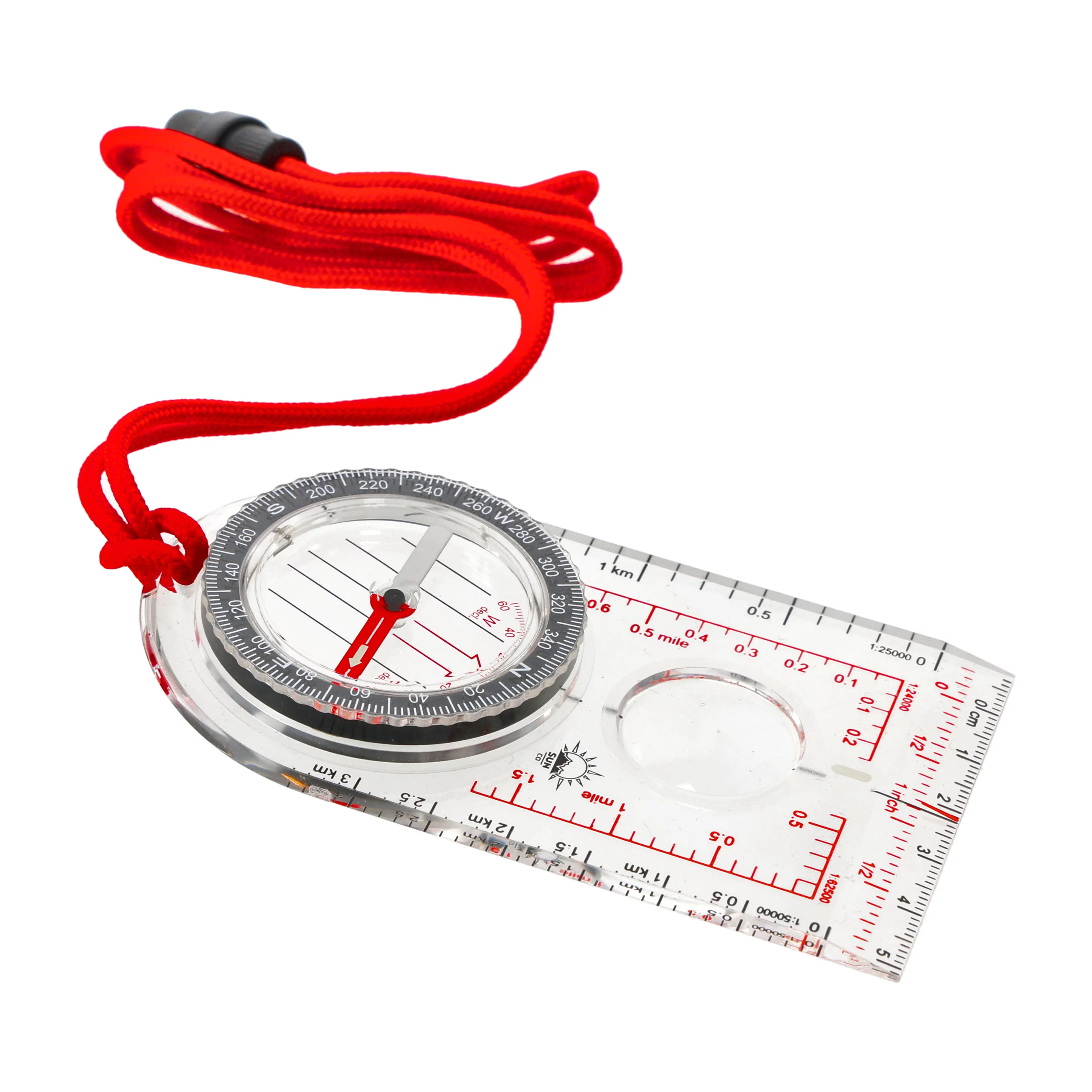 Map compass with lanyard Sun Co. ProMap Compass (M709), image 4 of 6